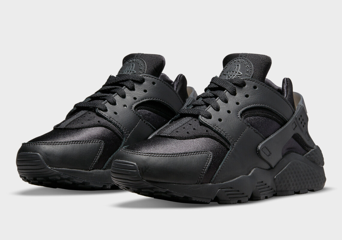 Nike Air Huarache Size 6 Womens Black Anthracite Running Shoes DH4439 001 |  eBay